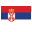 Flagge Serbie