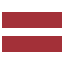 Flagge Lettonie